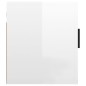 TV-Wandschränke 2 Stk. Hochglanz-Weiß 40x34,5x40 cm TV-Wandschränke 2 Stk. Hochglanz-Weiß 40x34,5x40 cm