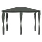 Pavillon mit Pfostenabdeckungen 3x4x2,6 m Anthrazit 160 g/m² Pavillon mit Pfostenabdeckungen 3x4x2,6 m Anthrazit 160 g/m²