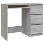 Schreibtisch Grau Sonoma 90x45x76 cm Holzwerkstoff Schreibtisch Grau Sonoma 90x45x76 cm Holzwerkstoff