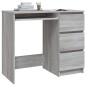 Schreibtisch Grau Sonoma 90x45x76 cm Holzwerkstoff Schreibtisch Grau Sonoma 90x45x76 cm Holzwerkstoff