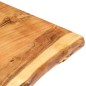 Tischplatte Massivholz Akazie 118x(50-60)x3,8 cm Tischplatte Massivholz Akazie 118x(50-60)x3,8 cm