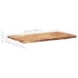 Tischplatte Massivholz Akazie 118x(50-60)x3,8 cm Tischplatte Massivholz Akazie 118x(50-60)x3,8 cm