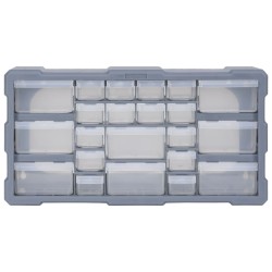 Multi-Schubladen-Organizer mit 22 Schubladen 49x16x25,5 cm