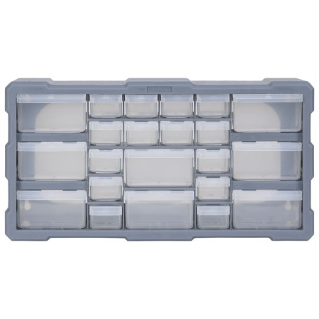 Multi-Schubladen-Organizer mit 22 Schubladen 49x16x25,5 cm
