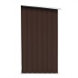 vidaXL Brennholzlager Verzinkter Stahl 163 x 83 x 154 cm Braun vidaXL Brennholzlager Verzinkter Stahl 163 x 83 x 154 cm Braun
