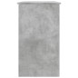Schreibtisch Betongrau 90x45x76 cm Holzwerkstoff Schreibtisch Betongrau 90x45x76 cm Holzwerkstoff