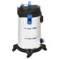 Nass- und Trockensauger 1200 W 30 L Silbern Nass- und Trockensauger 1200 W 30 L Silbern