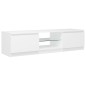 TV-Schrank mit LED-Leuchten Weiß 140x40x35,5 cm TV-Schrank mit LED-Leuchten Weiß 140x40x35,5 cm