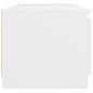 TV-Schrank mit LED-Leuchten Weiß 140x40x35,5 cm TV-Schrank mit LED-Leuchten Weiß 140x40x35,5 cm