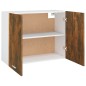 Hängeschrank Räuchereiche 80x31x60 cm Holzwerkstoff Hängeschrank Räuchereiche 80x31x60 cm Holzwerkstoff