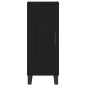 vidaXL Highboard Schwarz 34,5x34x180 cm Holzwerkstoff vidaXL Highboard Schwarz 34,5x34x180 cm Holzwerkstoff