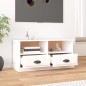 TV-Schrank Weiß 93x35,5x45 cm Holzwerkstoff TV-Schrank Weiß 93x35,5x45 cm Holzwerkstoff