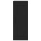 vidaXL Highboard Schwarz 34,5x34x180 cm Holzwerkstoff vidaXL Highboard Schwarz 34,5x34x180 cm Holzwerkstoff