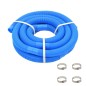Poolschlauch mit Klammern Blau 38 mm 6 m Poolschlauch mit Klammern Blau 38 mm 6 m