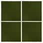 Kunstrasen-Fliesen 4 Stk. 50x50x2,5 cm Gummi Kunstrasen-Fliesen 4 Stk. 50x50x2,5 cm Gummi