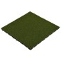 Kunstrasen-Fliesen 4 Stk. 50x50x2,5 cm Gummi Kunstrasen-Fliesen 4 Stk. 50x50x2,5 cm Gummi