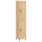 Highboard Sonoma-Eiche 34,5x34x180 cm Holzwerkstoff Highboard Sonoma-Eiche 34,5x34x180 cm Holzwerkstoff