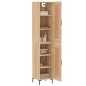 Highboard Sonoma-Eiche 34,5x34x180 cm Holzwerkstoff Highboard Sonoma-Eiche 34,5x34x180 cm Holzwerkstoff