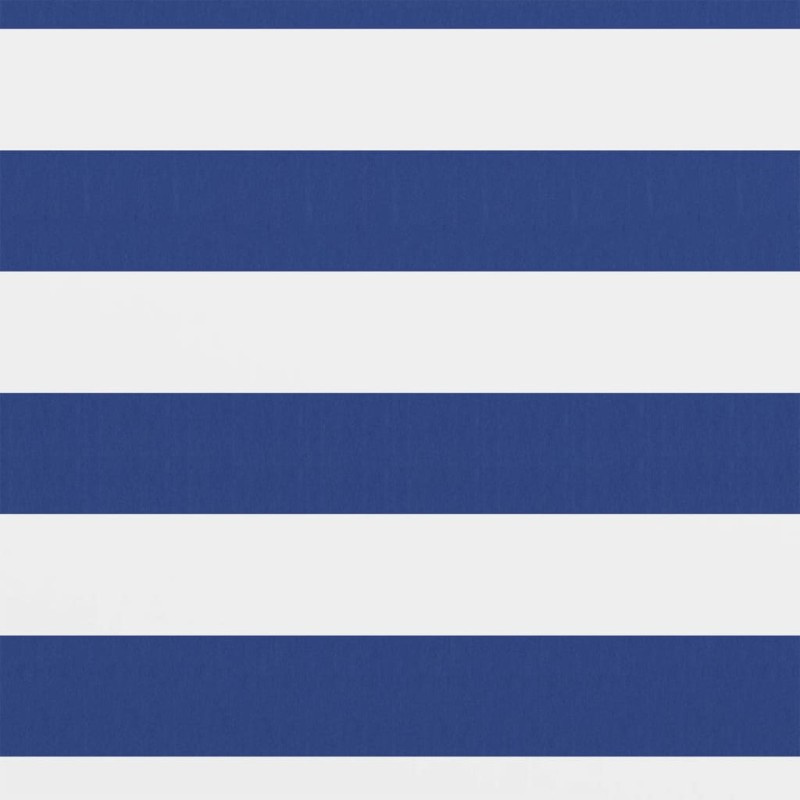 vidaXL Balkon-Sichtschutz Weiß und Blau 120x300 cm Oxford-Gewebe vidaXL Balkon-Sichtschutz Weiß und Blau 120x300 cm Oxford-Gewebe