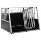 Hundetransportbox mit Doppeltür 94 x 88 x 69 cm Hundetransportbox mit Doppeltür 94 x 88 x 69 cm