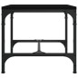Beistelltische 2 Stk. Schwarz 40x40x35 cm Holzwerkstoff Beistelltische 2 Stk. Schwarz 40x40x35 cm Holzwerkstoff