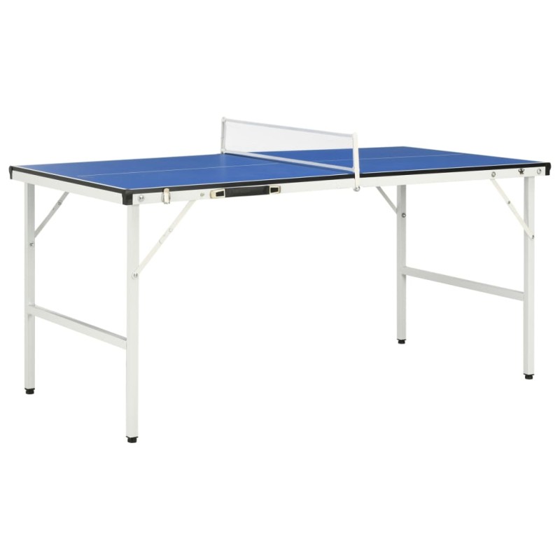 Tischtennisplatte mit Netz 5 Fuß 152×76×66 cm Blau Tischtennisplatte mit Netz 5 Fuß 152×76×66 cm Blau