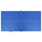 Tischtennisplatte mit Netz 5 Fuß 152×76×66 cm Blau Tischtennisplatte mit Netz 5 Fuß 152×76×66 cm Blau
