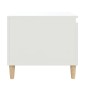 Couchtisch Weiß 100x50x45 cm Holzwerkstoff Couchtisch Weiß 100x50x45 cm Holzwerkstoff
