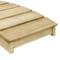 Gartenbrücke 170 x 74 cm Kiefernholz Imprägniert Gartenbrücke 170 x 74 cm Kiefernholz Imprägniert