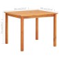 Gartentisch 88x88x74 cm Akazie Massivholz Gartentisch 88x88x74 cm Akazie Massivholz