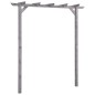 Garten-Pergola Grau 200x40x205 cm Imprägniertes Kiefernholz Garten-Pergola Grau 200x40x205 cm Imprägniertes Kiefernholz