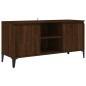 TV-Schrank mit Metallbeinen Braun Eichen-Optik 103,5x35x50 cm TV-Schrank mit Metallbeinen Braun Eichen-Optik 103,5x35x50 cm