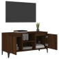 TV-Schrank mit Metallbeinen Braun Eichen-Optik 103,5x35x50 cm TV-Schrank mit Metallbeinen Braun Eichen-Optik 103,5x35x50 cm