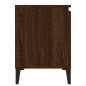TV-Schrank mit Metallbeinen Braun Eichen-Optik 103,5x35x50 cm TV-Schrank mit Metallbeinen Braun Eichen-Optik 103,5x35x50 cm
