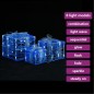 vidaXL LED-Geschenkboxen 3 Stk. Weihnachtsdekoration Kaltweiß vidaXL LED-Geschenkboxen 3 Stk. Weihnachtsdekoration Kaltweiß