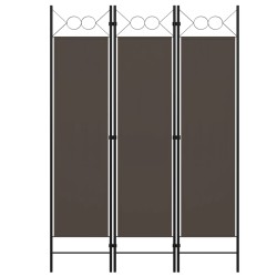 vidaXL 3-tlg. Raumteiler Anthrazit 120 x 180 cm