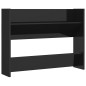 Wand-Schuhschränke 2 Stk. Hochglanz-Schwarz 80x18x60cm Wand-Schuhschränke 2 Stk. Hochglanz-Schwarz 80x18x60cm