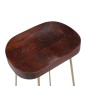 Gavin Barhocker 2 Stk. Massivholz Mango Gavin Barhocker 2 Stk. Massivholz Mango