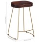 Gavin Barhocker 2 Stk. Massivholz Mango Gavin Barhocker 2 Stk. Massivholz Mango