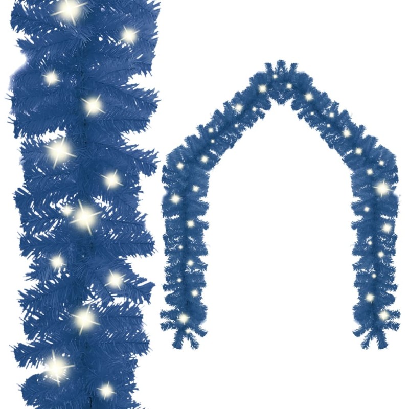 Weihnachtsgirlande mit LED 5 m Blau Weihnachtsgirlande mit LED 5 m Blau