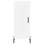 vidaXL Highboard Weiß 34,5x34x180 cm Holzwerkstoff vidaXL Highboard Weiß 34,5x34x180 cm Holzwerkstoff