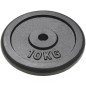 Hantelscheiben 4 Stk. 2x10 kg+2x5 kg Gusseisen Hantelscheiben 4 Stk. 2x10 kg+2x5 kg Gusseisen