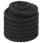 Kampfseil Schwarz 12 m 9 kg Polyester Kampfseil Schwarz 12 m 9 kg Polyester