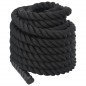 Kampfseil Schwarz 12 m 9 kg Polyester Kampfseil Schwarz 12 m 9 kg Polyester