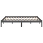 Massivholzbett Grau Kiefer 140x190 cm Massivholzbett Grau Kiefer 140x190 cm