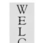 Regenschirmständer Welcome Stahl Weiß Regenschirmständer Welcome Stahl Weiß