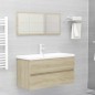 Waschbeckenunterschrank Sonoma-Eiche 90x38,5x45cm Holzwerkstoff Waschbeckenunterschrank Sonoma-Eiche 90x38,5x45cm Holzwerkstoff