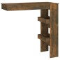 Wand-Bartisch Räuchereiche 102x45x103,5 cm Holzwerkstoff Wand-Bartisch Räuchereiche 102x45x103,5 cm Holzwerkstoff