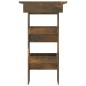 Wand-Bartisch Räuchereiche 102x45x103,5 cm Holzwerkstoff Wand-Bartisch Räuchereiche 102x45x103,5 cm Holzwerkstoff