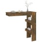 Wand-Bartisch Räuchereiche 102x45x103,5 cm Holzwerkstoff Wand-Bartisch Räuchereiche 102x45x103,5 cm Holzwerkstoff